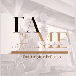Logo de Fame Contrução e Reforma