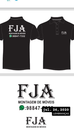 Logo de FJA Montagem