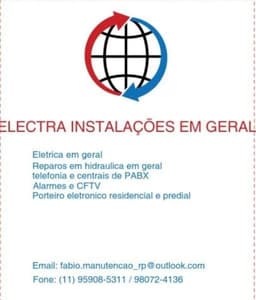 Logo de Electra Instalações em geral