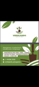 Logo de Verdejando Paisagismo e manutenção 