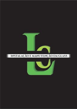 Logo de LC instalação e manutenção em glass
