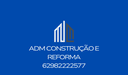 Logo de ADM construção e reforma 