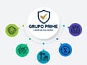 Logo de GRUPO PRIME - LÍDER EM SOLUÇÕES