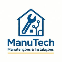 Logo de ManuTech Manutenções Residenciais, Prediais & Comerciais.